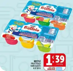 Deco Supermercati Nestlé fruttolo offerta