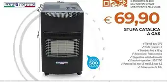 Todis Stufa catalica a gas offerta