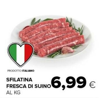 Tigre Sfilatina fresca di suino offerta