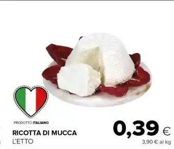Tigre Ricotta di mucca offerta