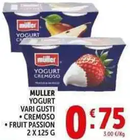 Deco Supermercati Muller yogurt offerta