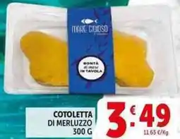 Deco Supermercati Cotoletta di merluzzo offerta