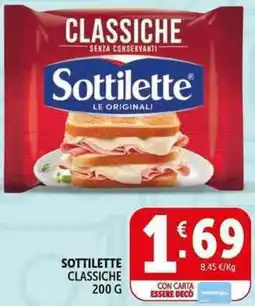 Deco Supermercati Sottilette classiche offerta