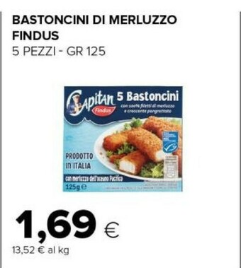 Tigre Bastoncini di merluzzo offerta