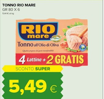Tigre Tonno al naturale offerta
