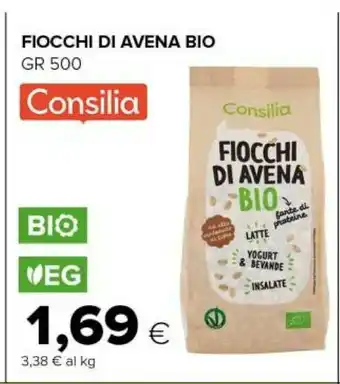 Tigre Consilia fiocchi di avena bio offerta