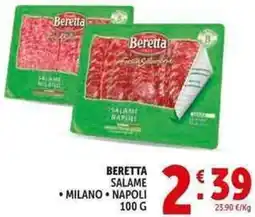 Deco Supermercati Beretta salame offerta