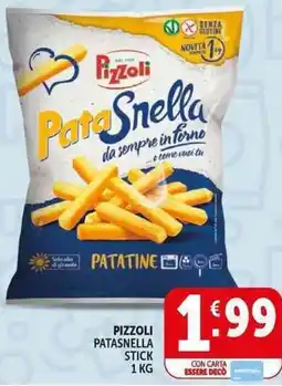 Deco Supermercati Pizzoli patasnella stick offerta