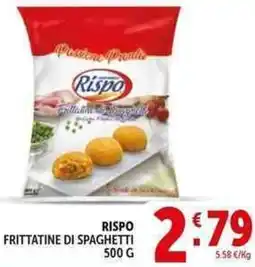 Deco Supermercati Rispo frittatine di spaghetti offerta