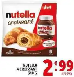 Deco Supermercati Nutella 4. croissant offerta