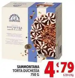 Deco Supermercati Sammontana torta duchessa offerta