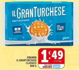 Deco Supermercati Colussi il granturchese classico offerta