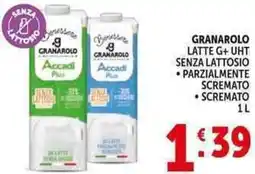 Deco Supermercati Granarolo latte g+ uht senza lattosio offerta