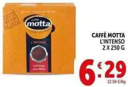 Deco Supermercati Caffè motta l'intenso offerta