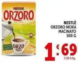 Deco Supermercati Nestlé orzoro moka macinato offerta