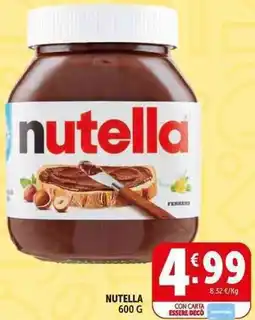 Deco Supermercati Nutella offerta