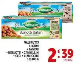 Deco Supermercati Valfrutta legumi offerta