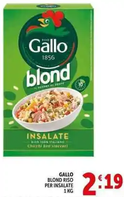 Deco Supermercati Gallo blond riso per insalate offerta