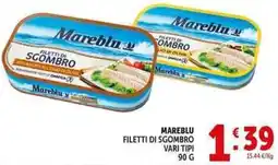 Deco Supermercati Mareblu filetti di sgombro offerta