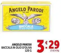 Deco Supermercati Angelo parodi angelo parodi baccala in olio d'oliva offerta