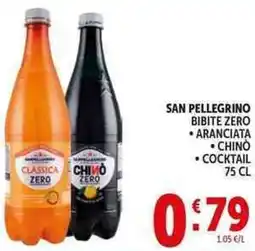 Deco Supermercati San pellegrino bibite zero offerta