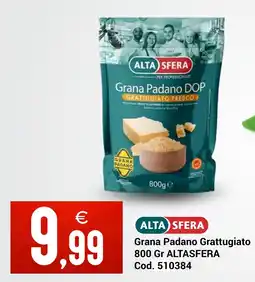 Centro Cash Grana Padano Grattugiato ALTASFERA offerta