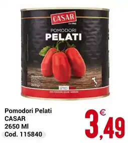 Centro Cash Pomodori Pelati CASAR offerta