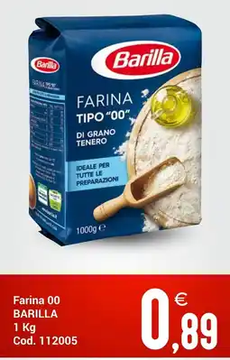Centro Cash Farina 00 BARILLA offerta
