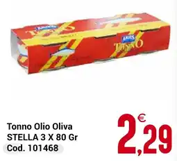 Centro Cash Tonno Olio Oliva STELLA offerta