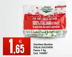 Centro Cash Zucchero Bustine ITALIA ZUCCHERI offerta