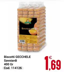 Centro Cash Biscotti GECCHELE Savoiardi offerta