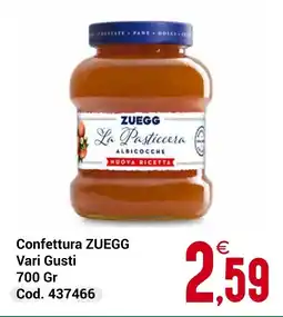 Centro Cash Confettura ZUEGG offerta