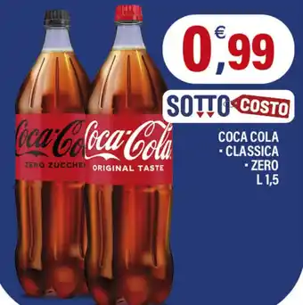 Adhoc Coca cola classica zero offerta