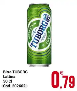 Centro Cash Birra TUBORG Lattina offerta