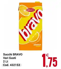 Centro Cash Succhi BRAVO offerta