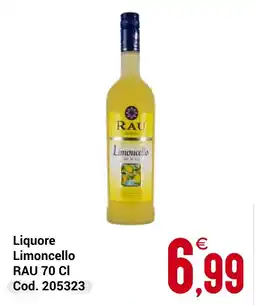 Centro Cash Liquore Limoncello RAU offerta