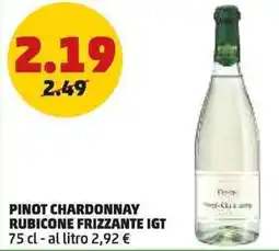 PENNY Pinot chardonnay rubicone frizzante IGT offerta