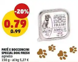 PENNY Paté e bocconcini special dog fresh offerta