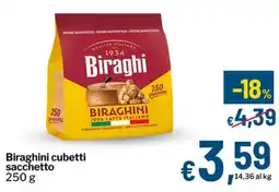 Qui Discount Biraghini cubetti sacchetto offerta