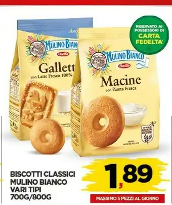Interspar Biscotti mulino bianco offerta