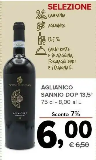 Todis Solopaca bianco sannio 750 g(ml) offerta