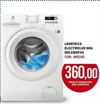 Todis Lavatrice 9 kg inv.ew6f59 offerta