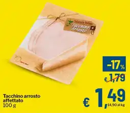 Qui Discount Tacchino arrosto affettato offerta