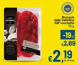 Qui Discount Bresaola della Valtellina IGP vaschetta offerta