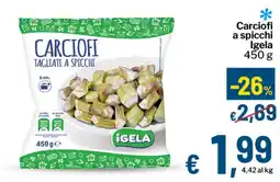Qui Discount Carciofi a spicchi Igela offerta