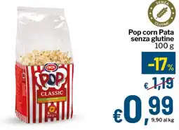 Qui Discount Pop corn Pata senza glutine offerta