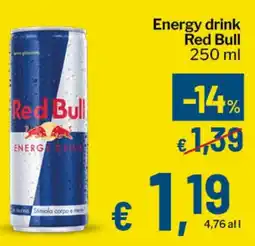 Qui Discount Energy drink Red Bull offerta