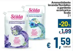 Qui Discount Ammorbidente lavanda/fiordaliso e gardenia ecoricarica Scala offerta