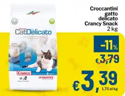 Qui Discount Croccantini gatto delicato Crancy Snack offerta