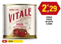 Adhoc Vitale polpa in latta offerta